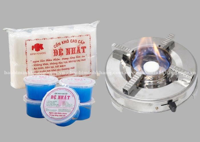 Bạn cần thực hiện theo 5 bước để sử dụng cồn khô và cồn thạch an toàn, hiệu quả