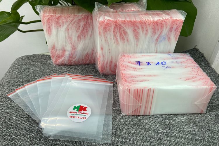 Chọn đúng size túi zip chỉ đỏ để tối ưu ứng dụng