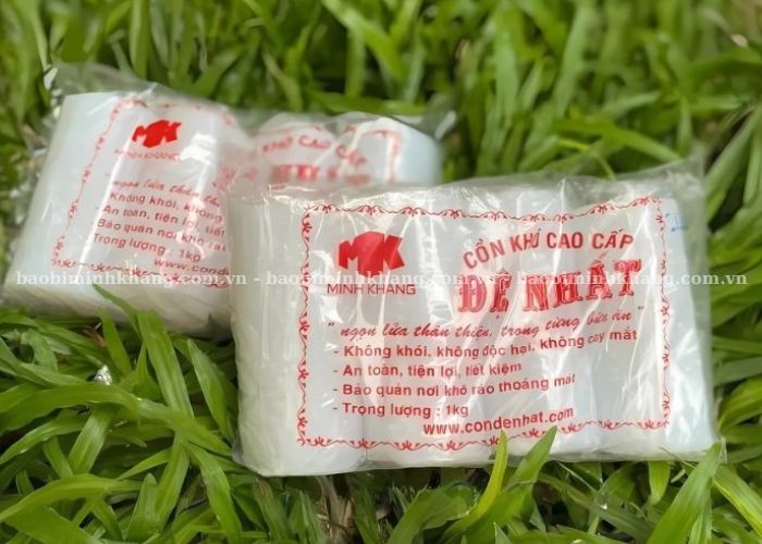 Cồn khô có khả năng cháy ổn định, đảm bảo an toàn khi sử dụng