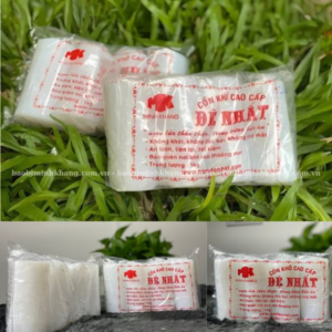 Cồn khô đốt cháy dễ dàng