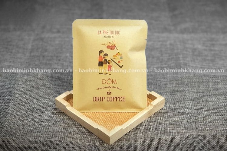 Túi 3 biên đựng cà phê
