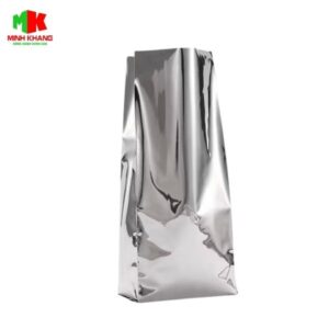 Túi Đựng Cà Phê Bạc Bóng