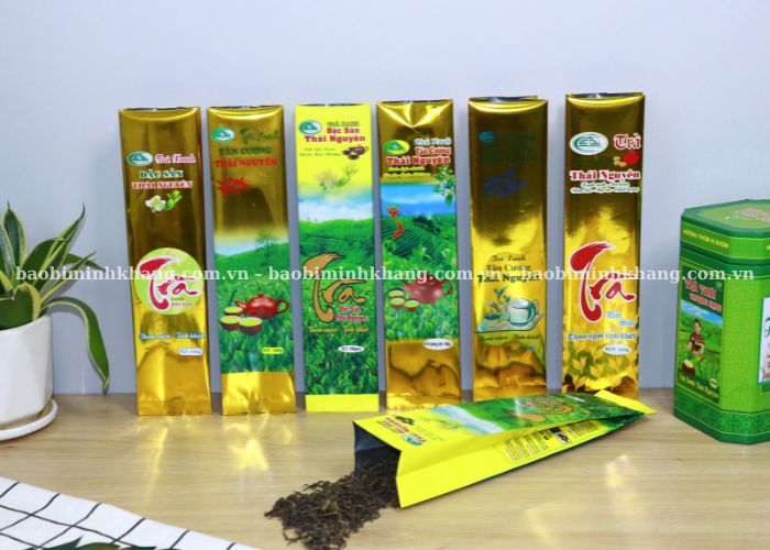Bao bì trà Thái Nguyên màng ghép cao cấp