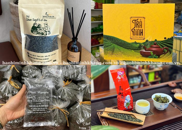 Chất liệu bao bì trà