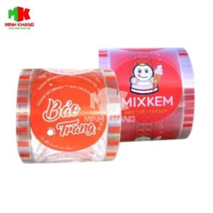 Cuộn Màng Ép Ly Trà Sữa In Theo Yêu Cầu