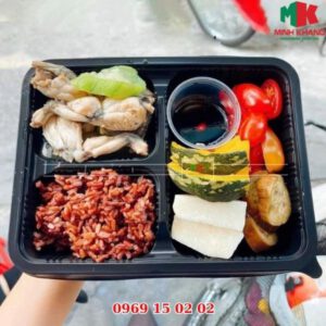 hộp đựng cơm 3 ngăn giá rẻ