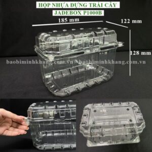 Hộp nhựa jadebox đựng trái cây đẹp giá sỉ tại HCM