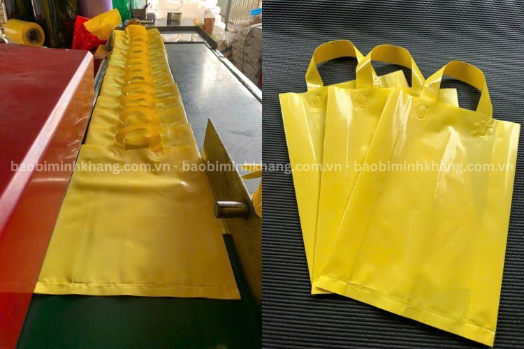 Hướng dẫn đặt hàng túi quai ép tại Minh Khang