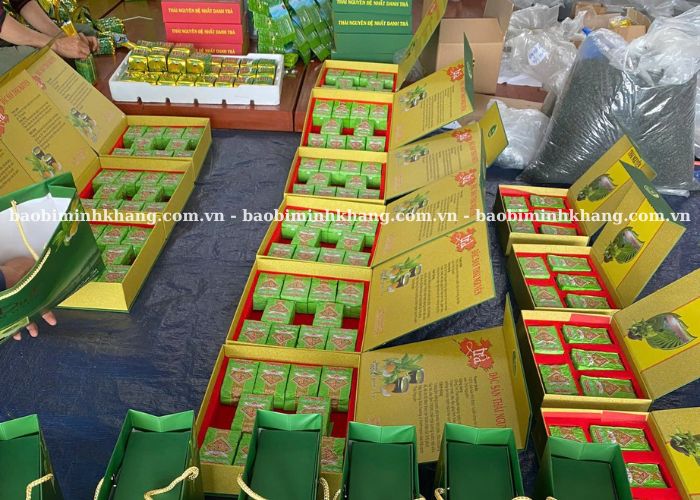 In bao bì trà giúp tăng độ nhận diện thương hiệu
