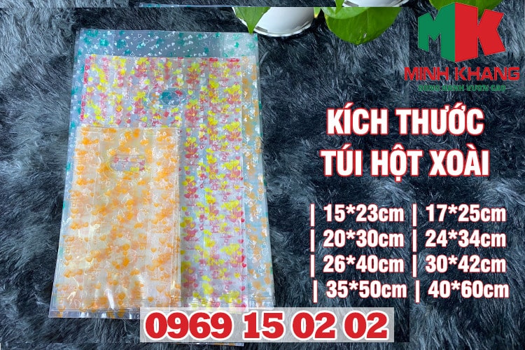 mua túi hột xoài tại Bao bì Minh Khang