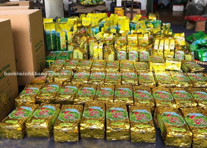 Túi hút chân không bảo quản trà
