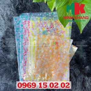 Túi hột xoài PP in hình