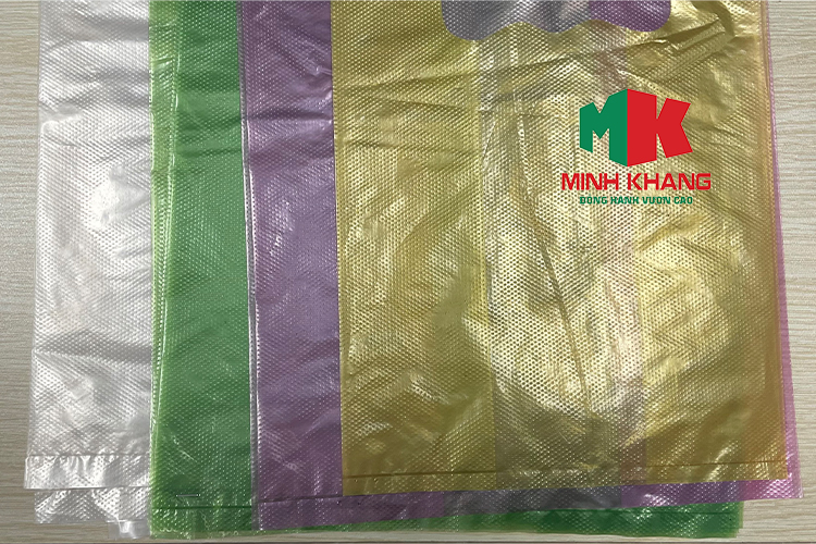 Túi bóng PE gai nhiều màu