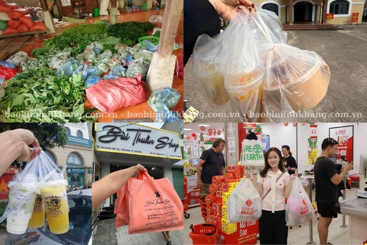Túi xốp và ứng dụng phổ biến trong cuộc sống