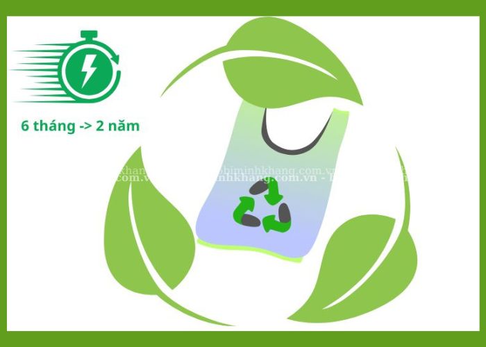 Thời gian phân huỷ của túi nilon tự hủy sinh học