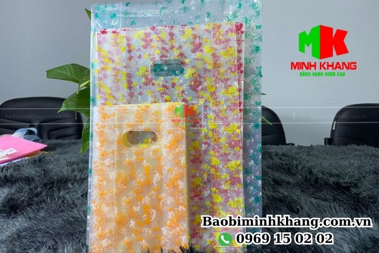 Túi hột xoài PP in hình đẹp