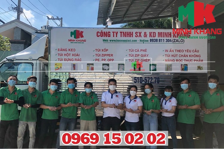 Địa chỉ cung cấp túi PE bóng mỡ zin trắng gai uy tín HCM