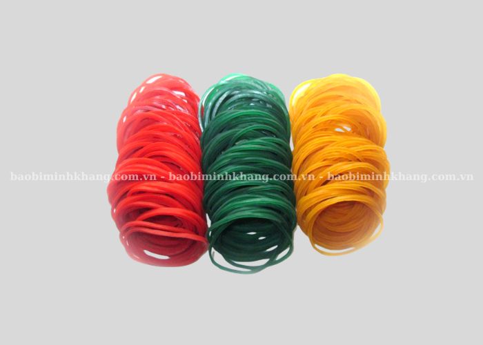 Dây thun màu là dây cao su có độ cao giãn tốt, đa dạng màu sắc