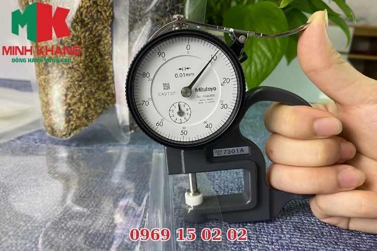 Độ dày túi zip