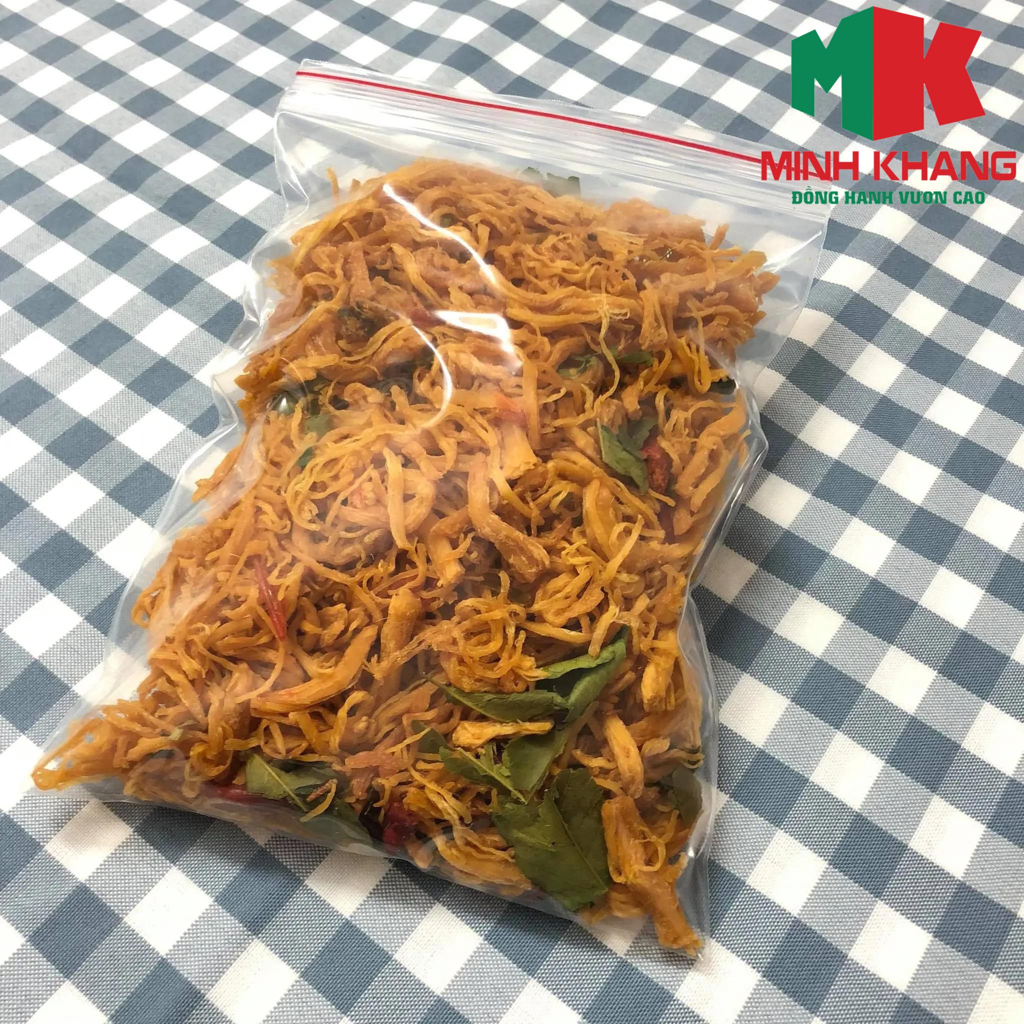 Túi zip trong đựng khô gà