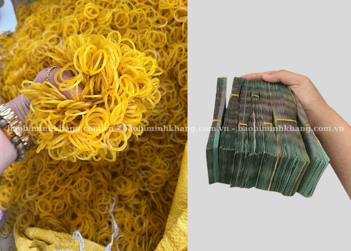 Việc bạn chọn đúng loại kích thước dây thun màu giúp việc buộc đồ thuận tiện hơn