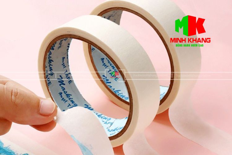 Băng keo giấy trắng