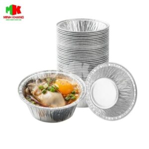 Chén bạc nướng hàu
