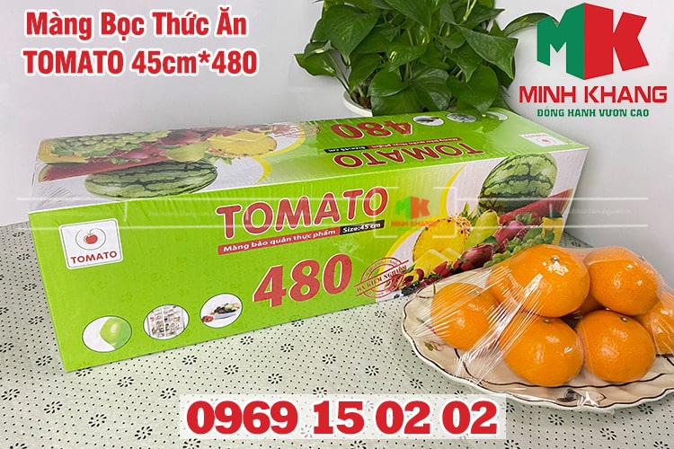 Thông tin của màng bọc thức ăn Tomato