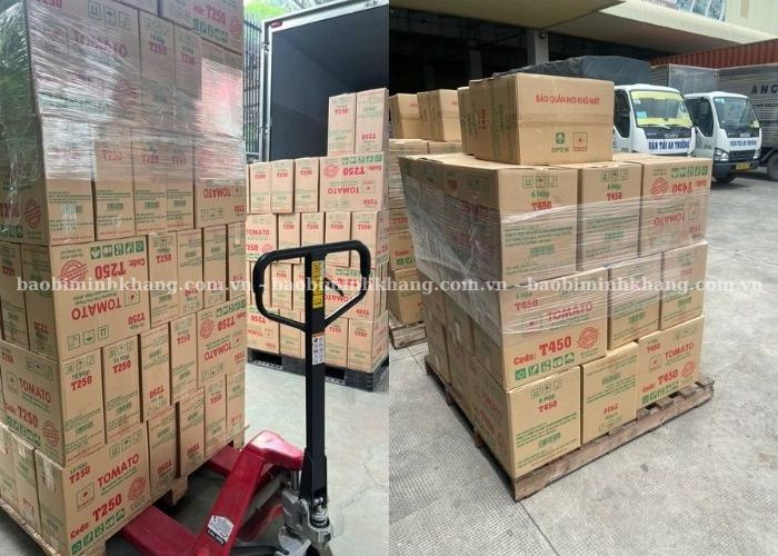 Sản xuất đóng gói sản phẩm bọc thực phẩm tại Minh Khang