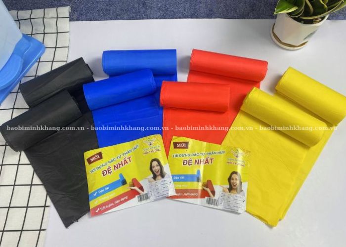 Bạn nên chọn màu sắc túi rác phù hợp với mục đích sử dụng