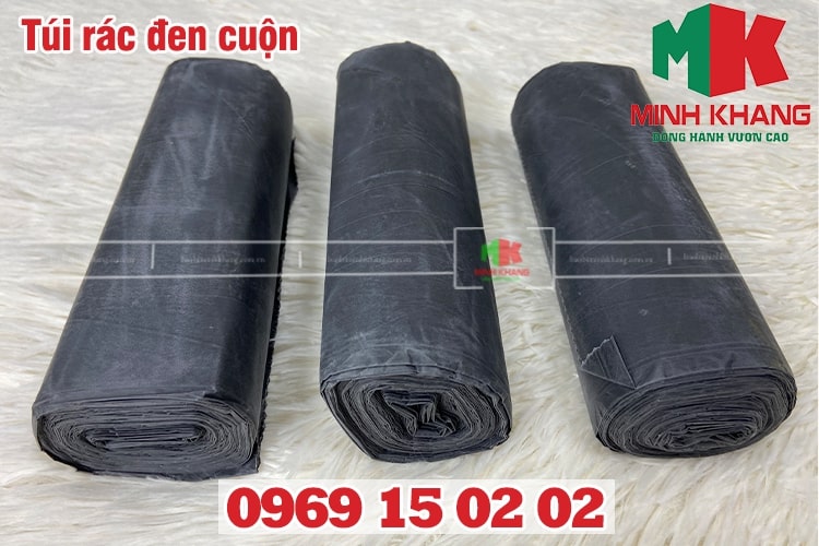 Túi rác đen cuộn