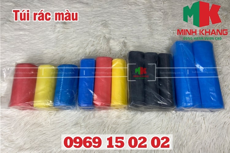 Đặc điểm túi rác màu
