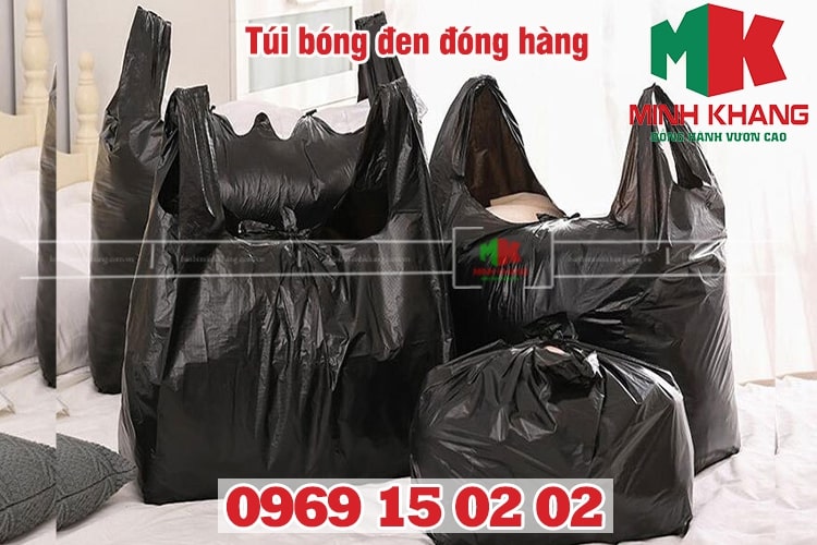 túi bóng đen đóng hàng