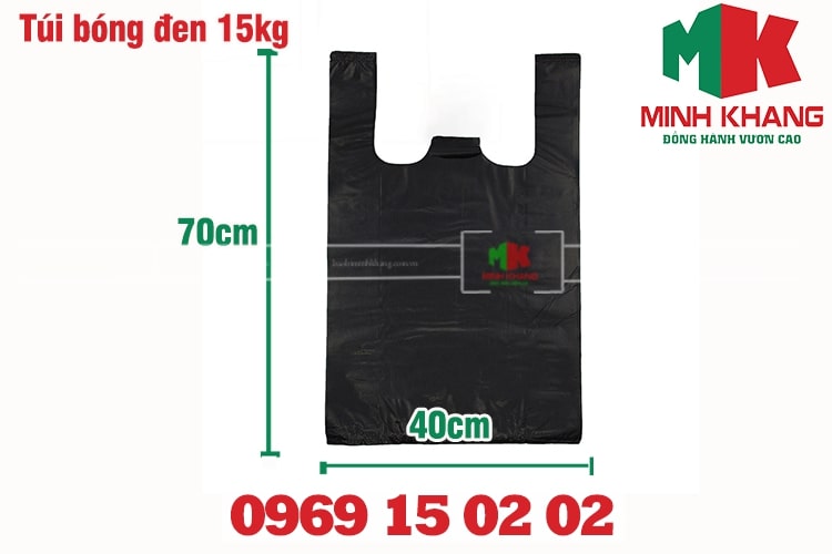Túi bóng đen 15kg