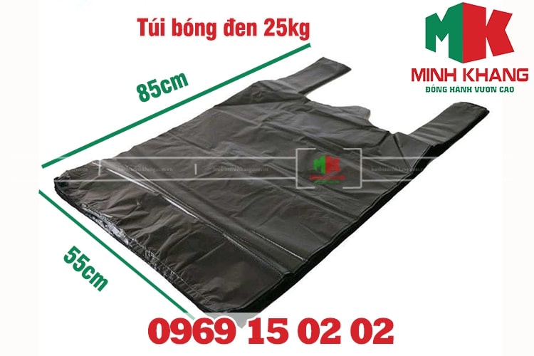 Túi bóng đen 25kg