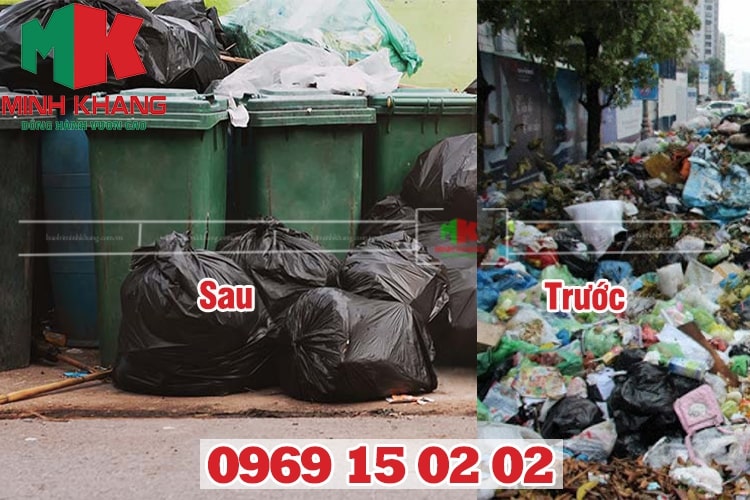 Túi đựng rác hiệu quả trong việc bảo vệ môi trường