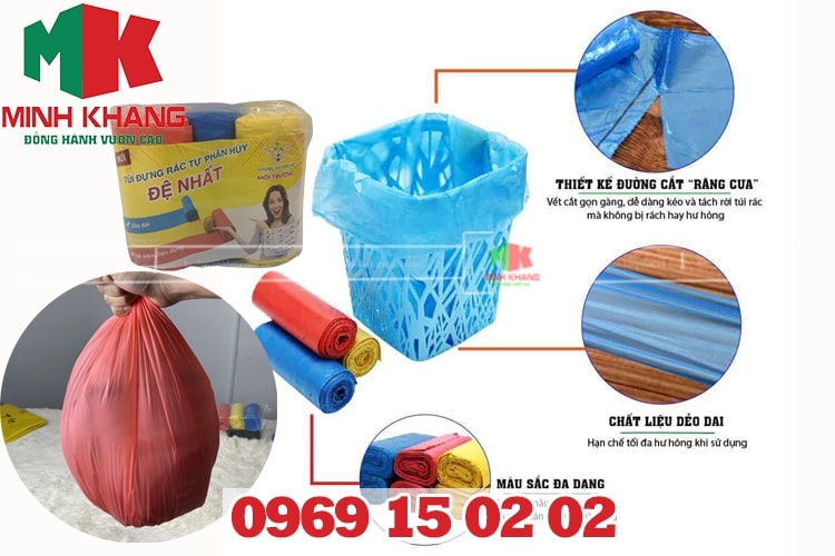 Túi đựng rác hiệu quả trong việc chứa rác số lượng lớn ở khu công nghiệp