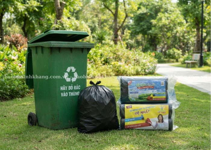 Túi rác size đại tại Minh Khang đa dạng kích thước, giá sỉ cực tốt