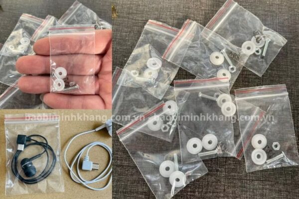 Túi zip nhỏ size mini tiện lợi, giá xưởng chất lượng tại HCM