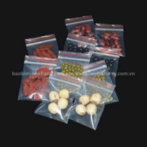 Túi zip nhỏ đựng thực phẩm khô tại Minh Khang