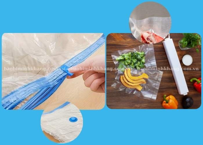 Người sử dụng đóng và hàn miệng túi hút chân không đúng kỹ thuật