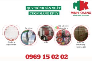 Quy trình sản xuất cuộn màng ép ly