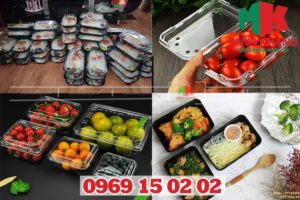 Các ứng dụng của hộp nhựa dùng một lần