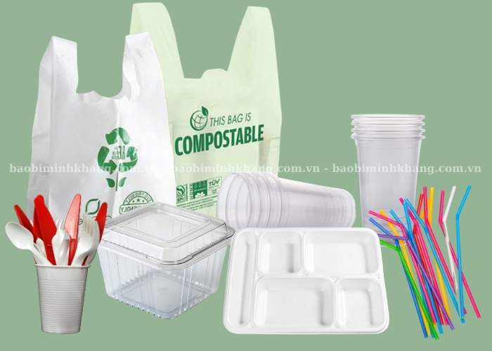 Bao bì nhựa sinh học ứng dụng đa dạng từ túi, ly, ống hút, hộp trong đời sống