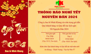 Thông báo nghỉ Tết Nguyên Đán 2024