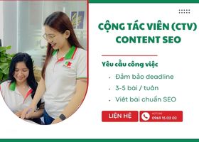 Tuyển cộng tác viên content