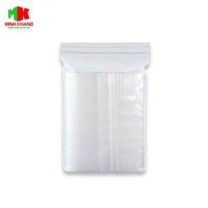 Túi zip chỉ trắng