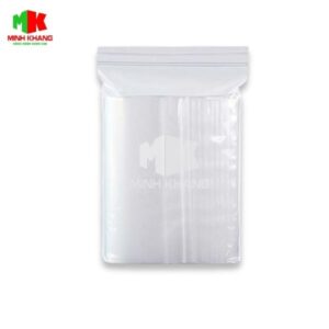 Túi zip chỉ trắng