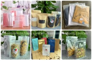 Các loại bao zipper phổ biến
