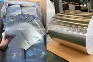 Minh Khang nhà sản xuất túi zip bạc giá rẻ
